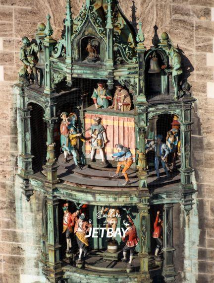Marienplatz and the Glockenspiel