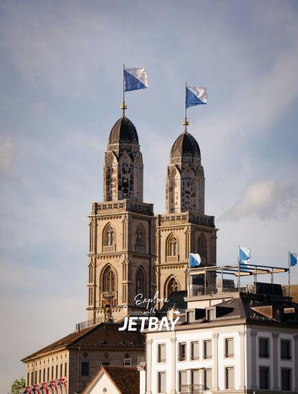 Grossmünster and Fraumünster
