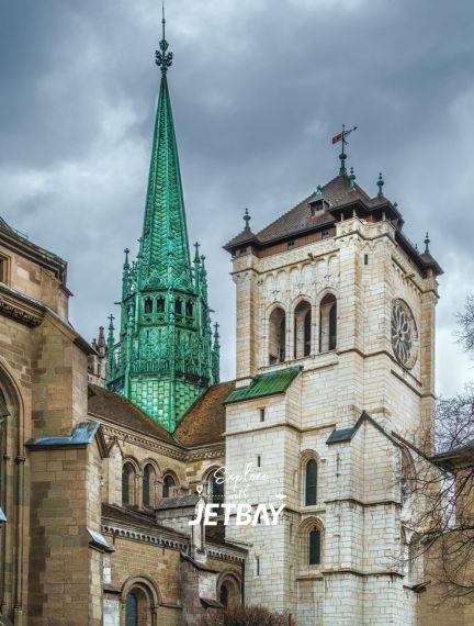St. Pierre Cathedral and Old Town