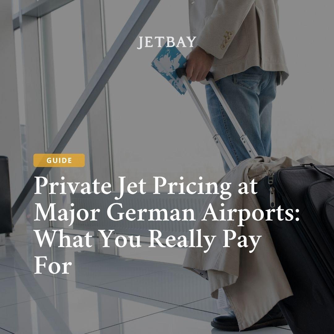 Private Jet Pricing at Major German Airports: What You Really Pay For