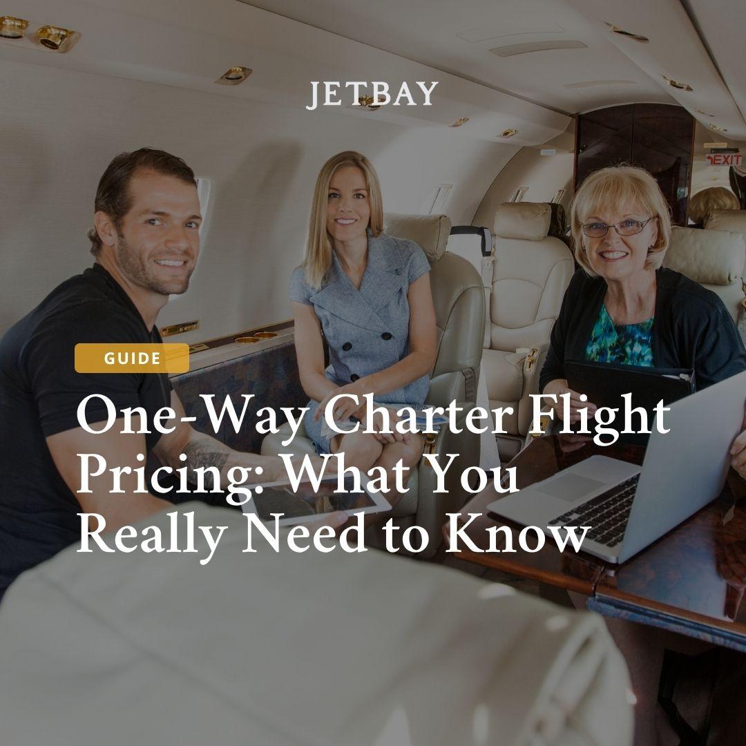One-Way Charter Flight Pricing: What You Really Need to Know