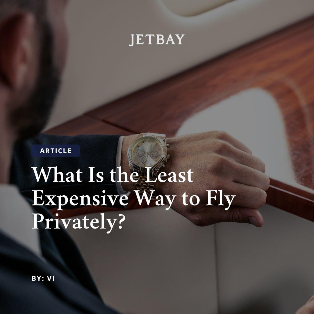What Is the Least Expensive Way to Fly Privately?