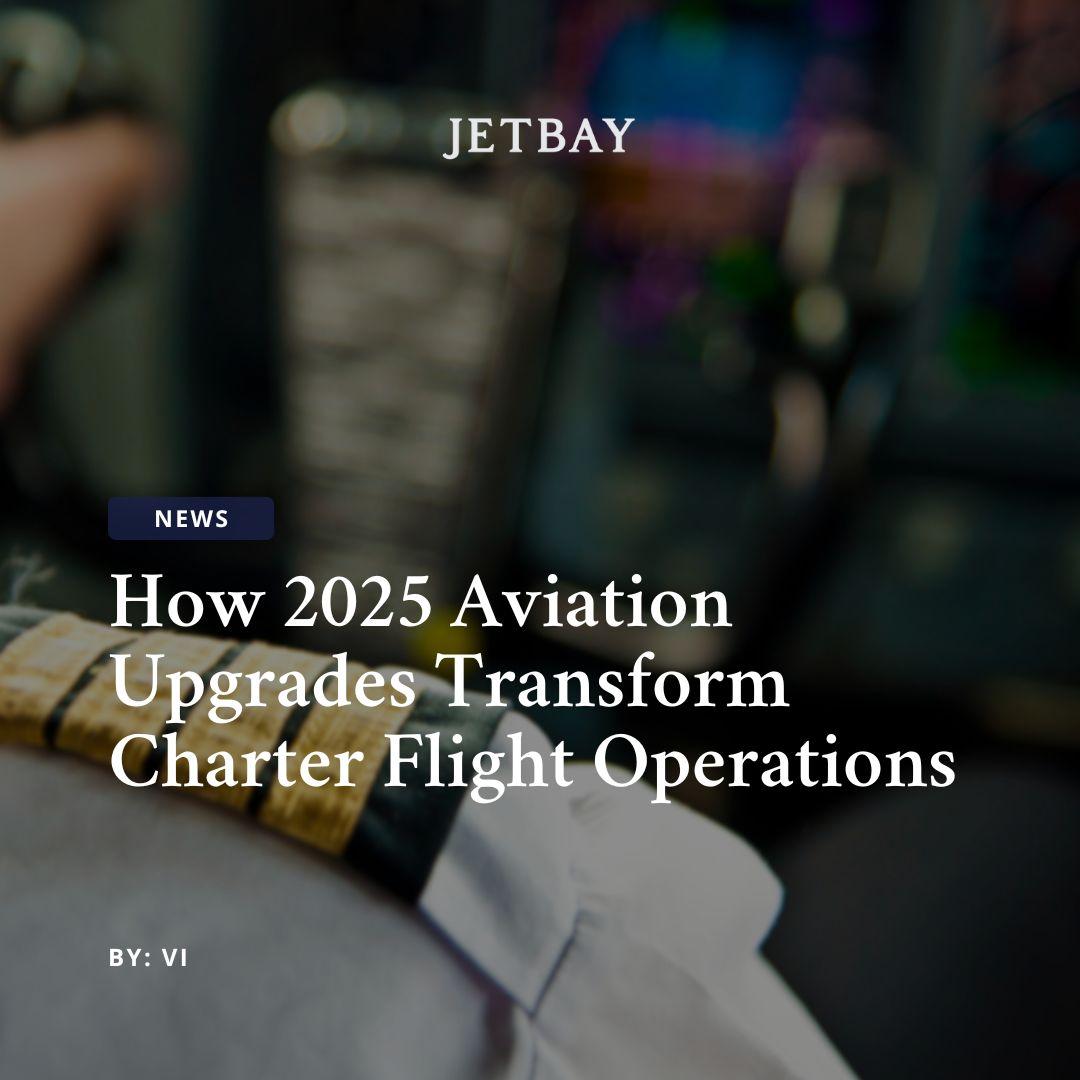 Private Jet Maintenance Revolution: How 2025 Aviation Upgrades Transform Charter Flight Operations