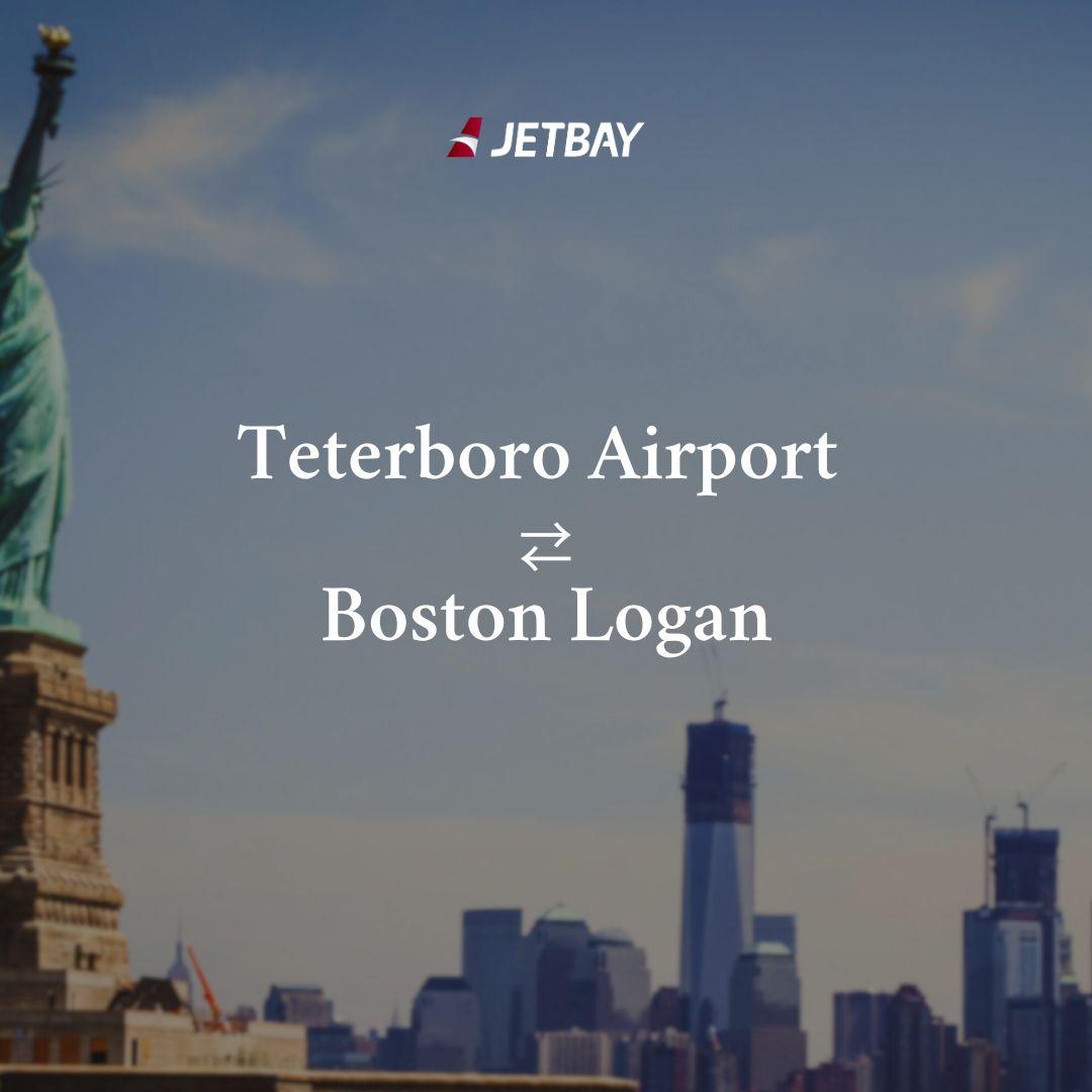 Private Jet from Teterboro to Boston Logan International Airport