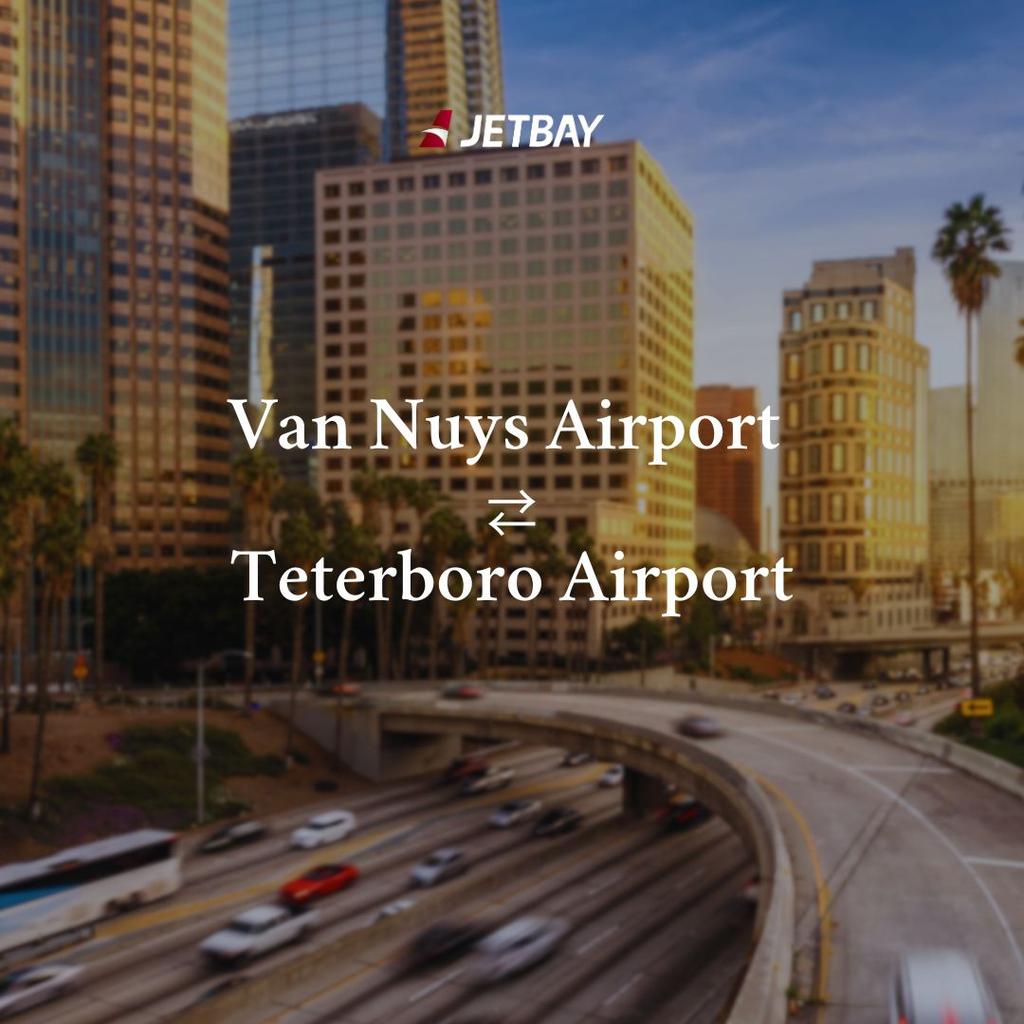 Private Jet from Van Nuys to Teterboro