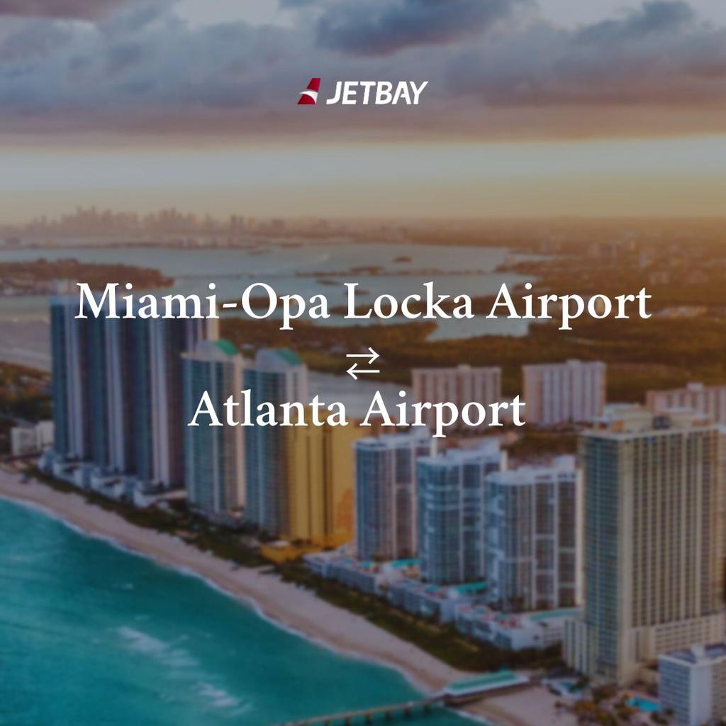 Private Jet from Miami-Opa Locka to Atlanta DeKalb-Peachtree
