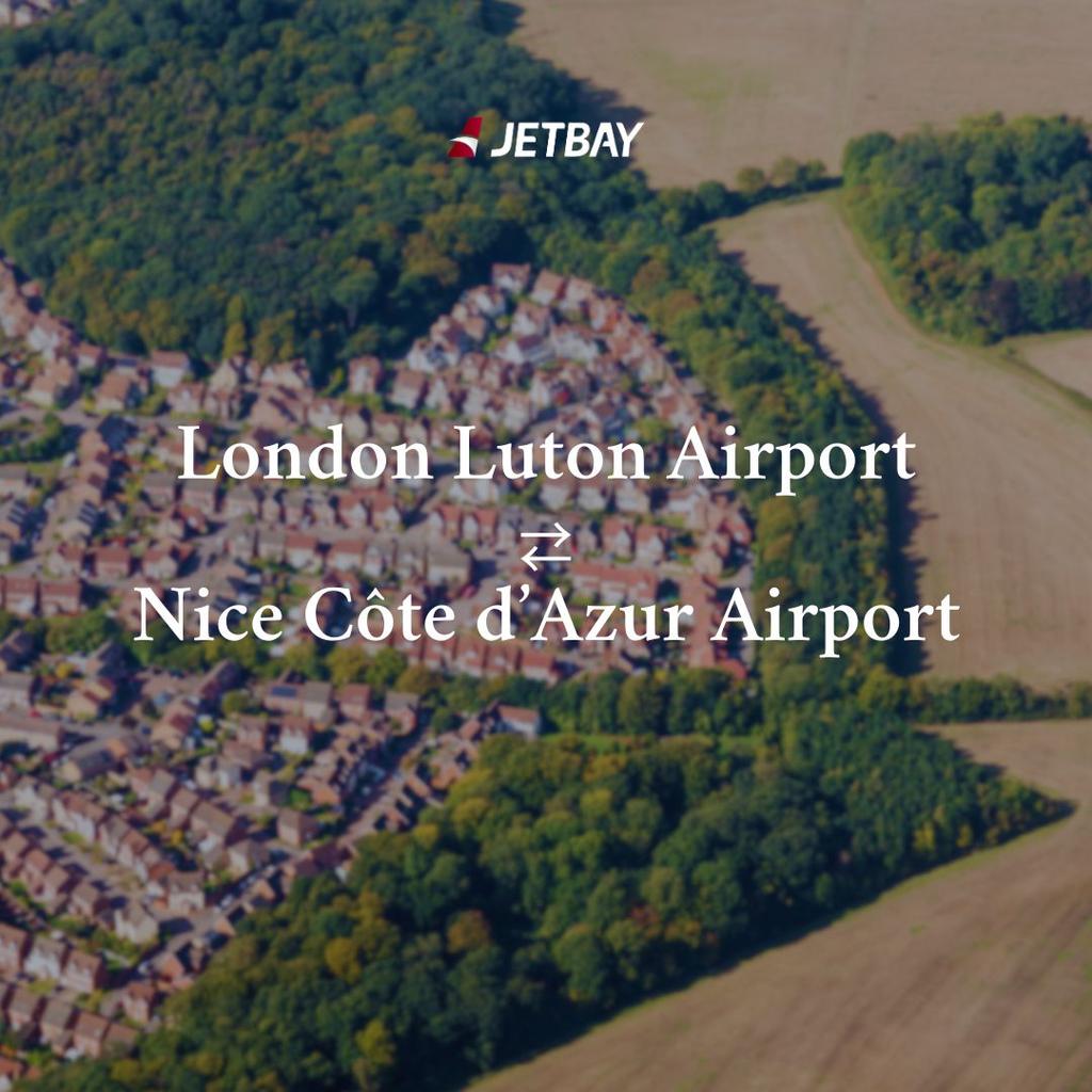 Private Jet from London Luton to Nice Côte d’Azur