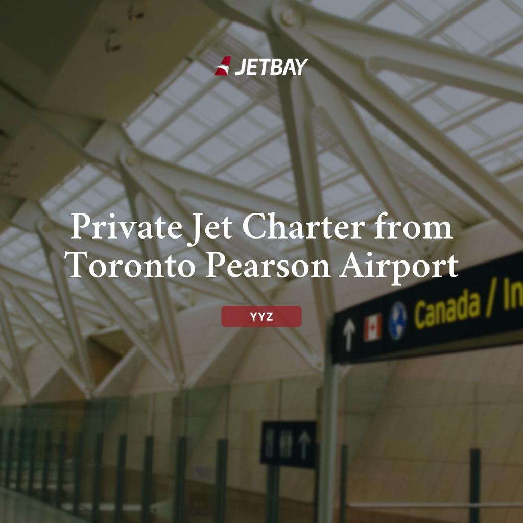 Private Jet Charter from Toronto Pearson International Airport