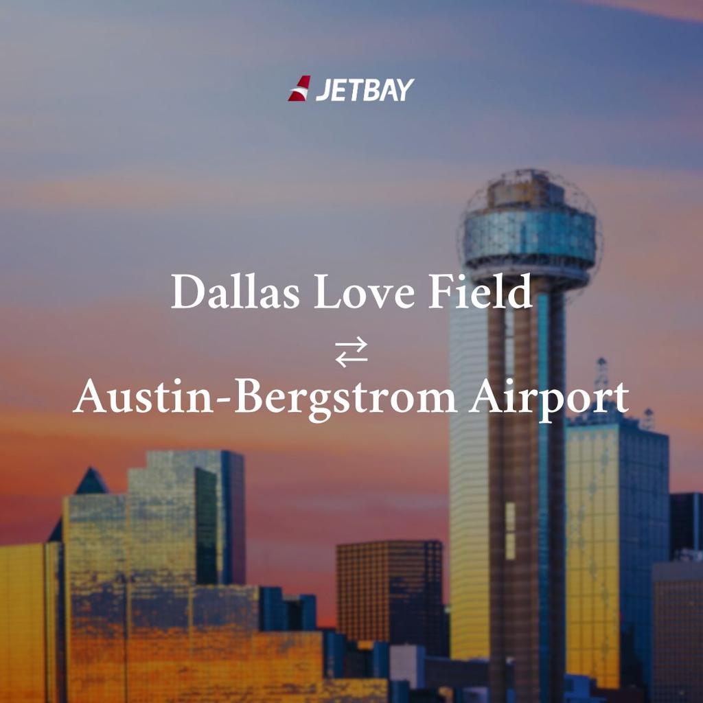 Private Jet from Dallas Love Field to Austin-Bergstrom