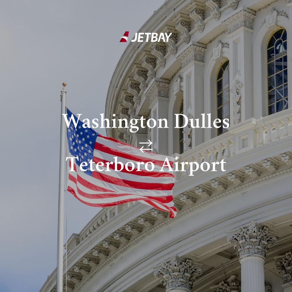 Private Jet from Washington Dulles to Teterboro