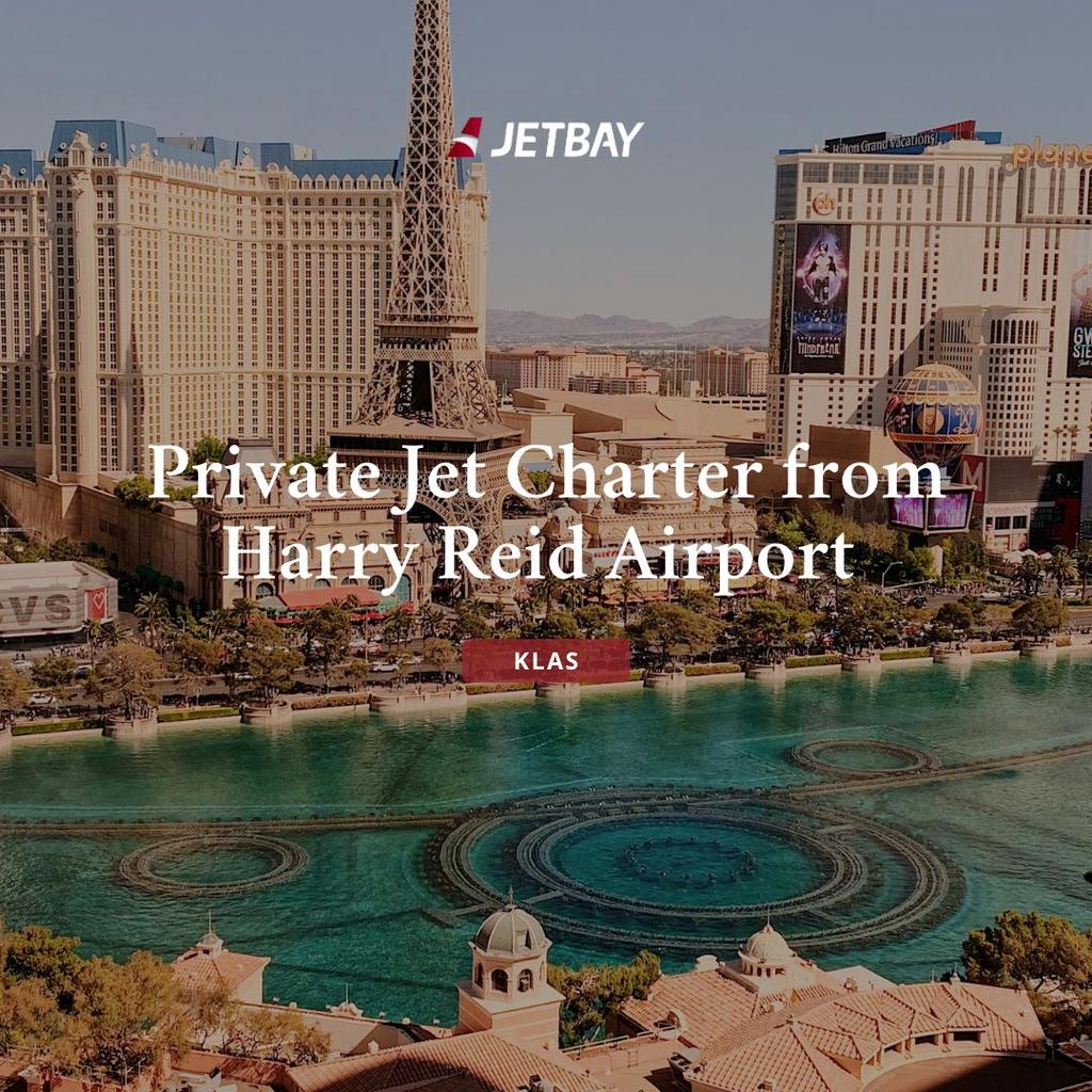 Private Jet Charter from Harry Reid International Airport 