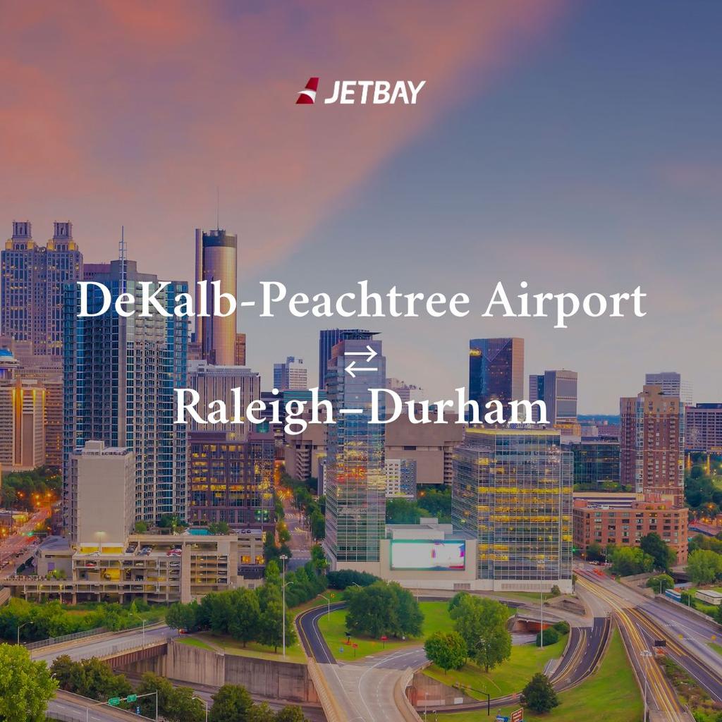 Private Jet from Atlanta to Raleigh–Durham