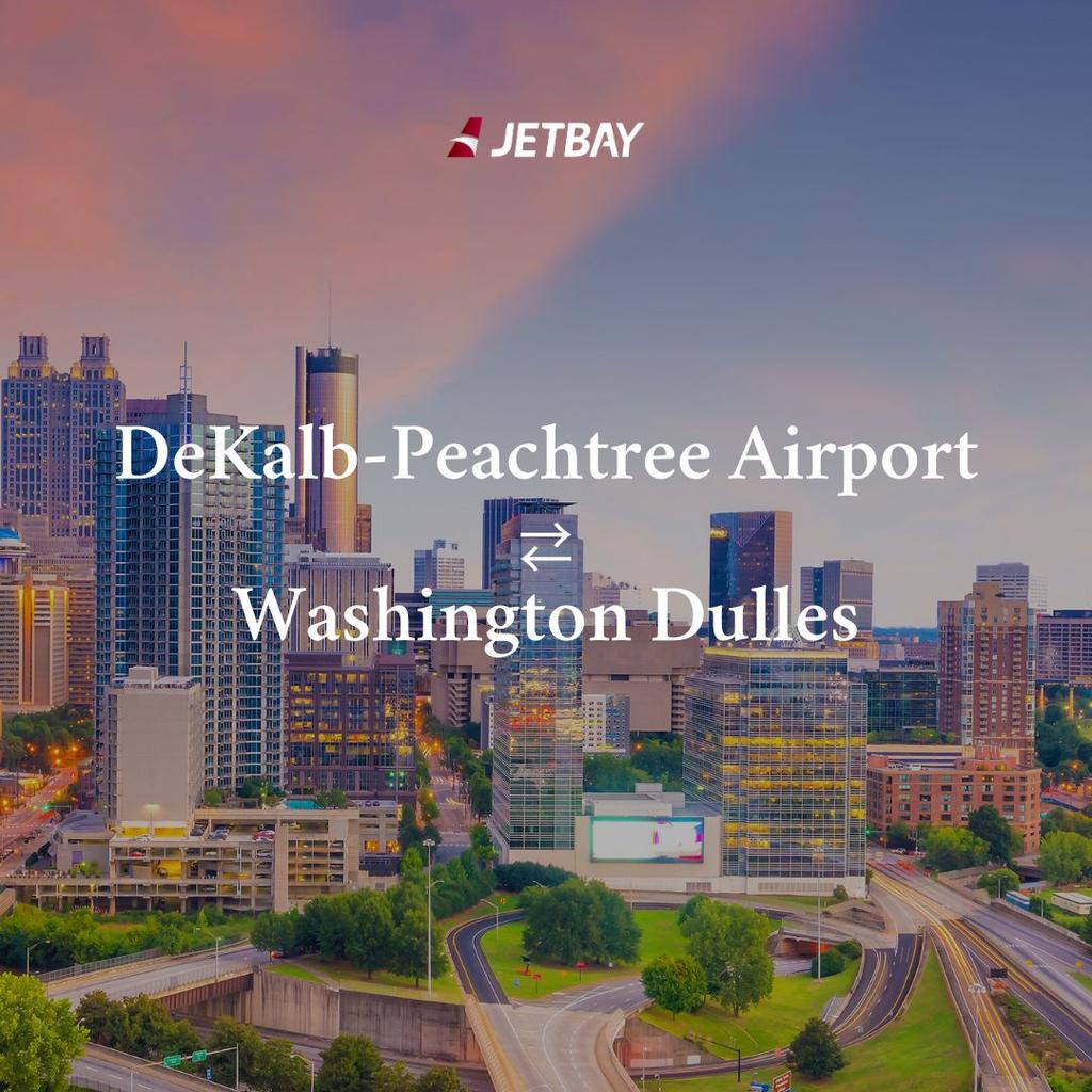 Private Jet from Atlanta to Washington D.C.