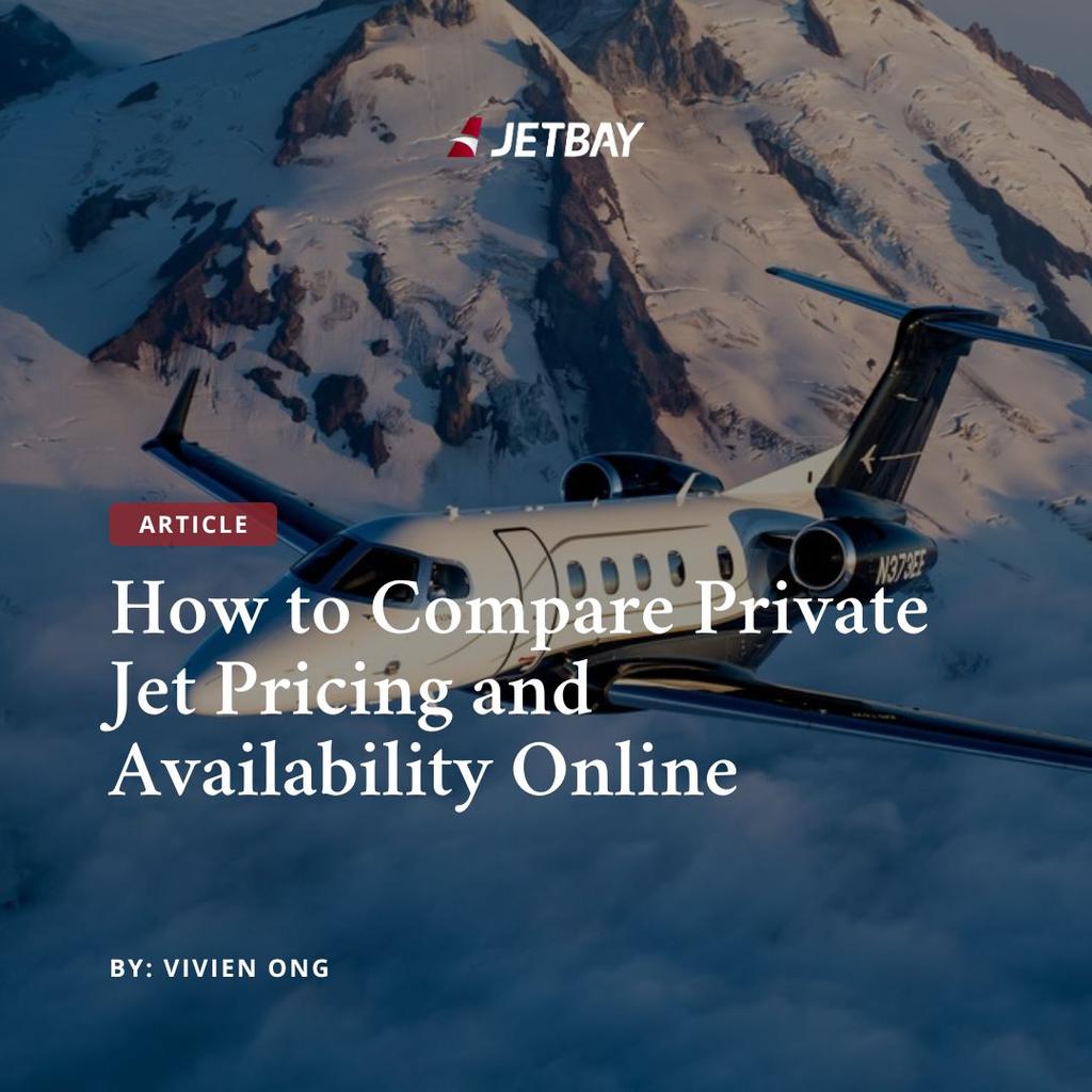 How to Compare Private Jet Pricing and Availability Online
