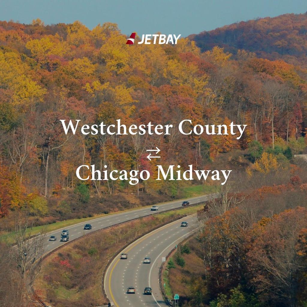 Private Jet from Westchester to Chicago Midway