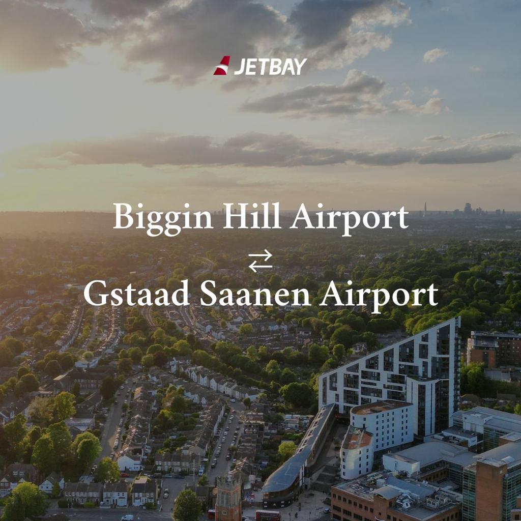 Private Jet from Biggin Hill to Gstaad (EGKB → LSGK)