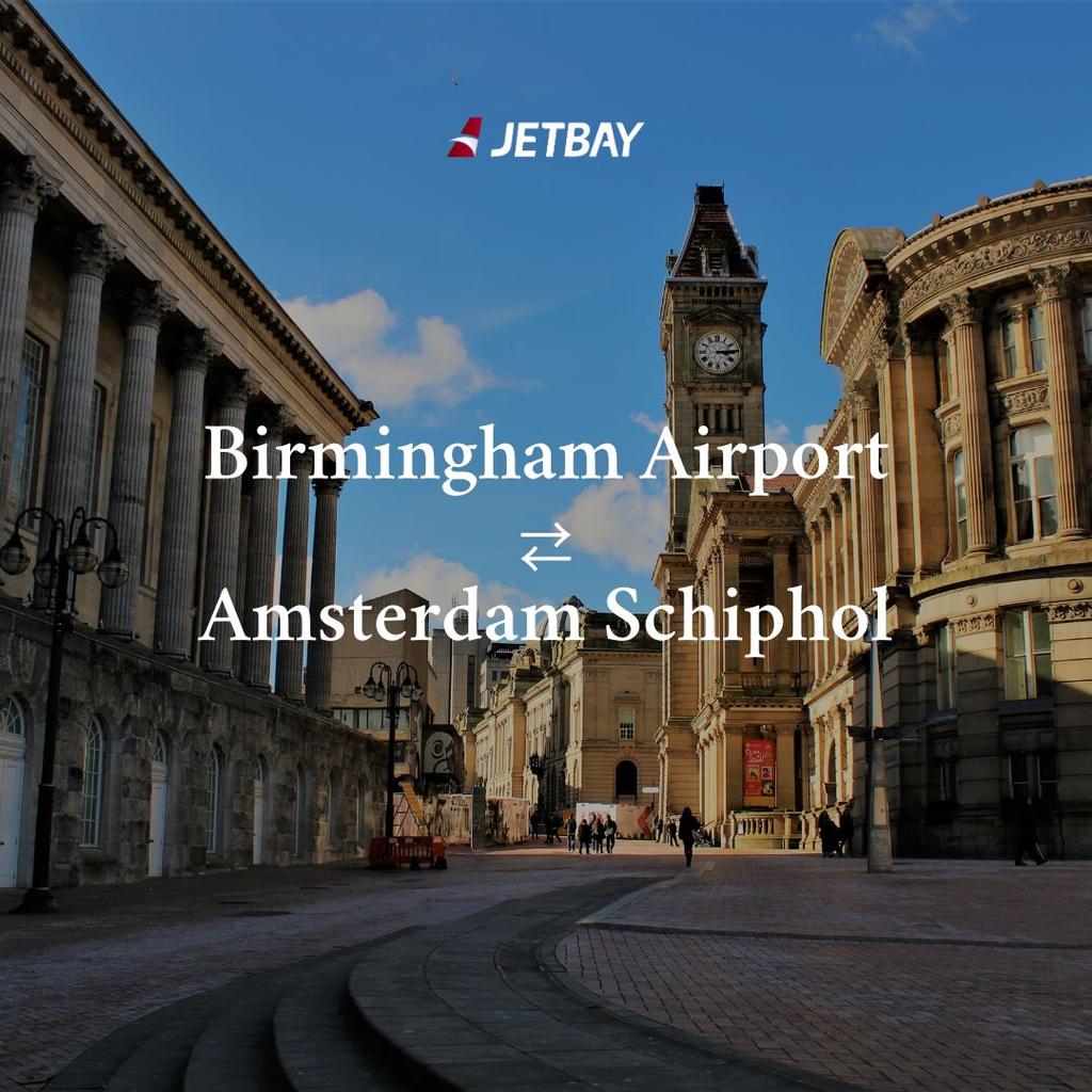 Private Jet from Birmingham to Amsterdam (EGBB → EHAM)