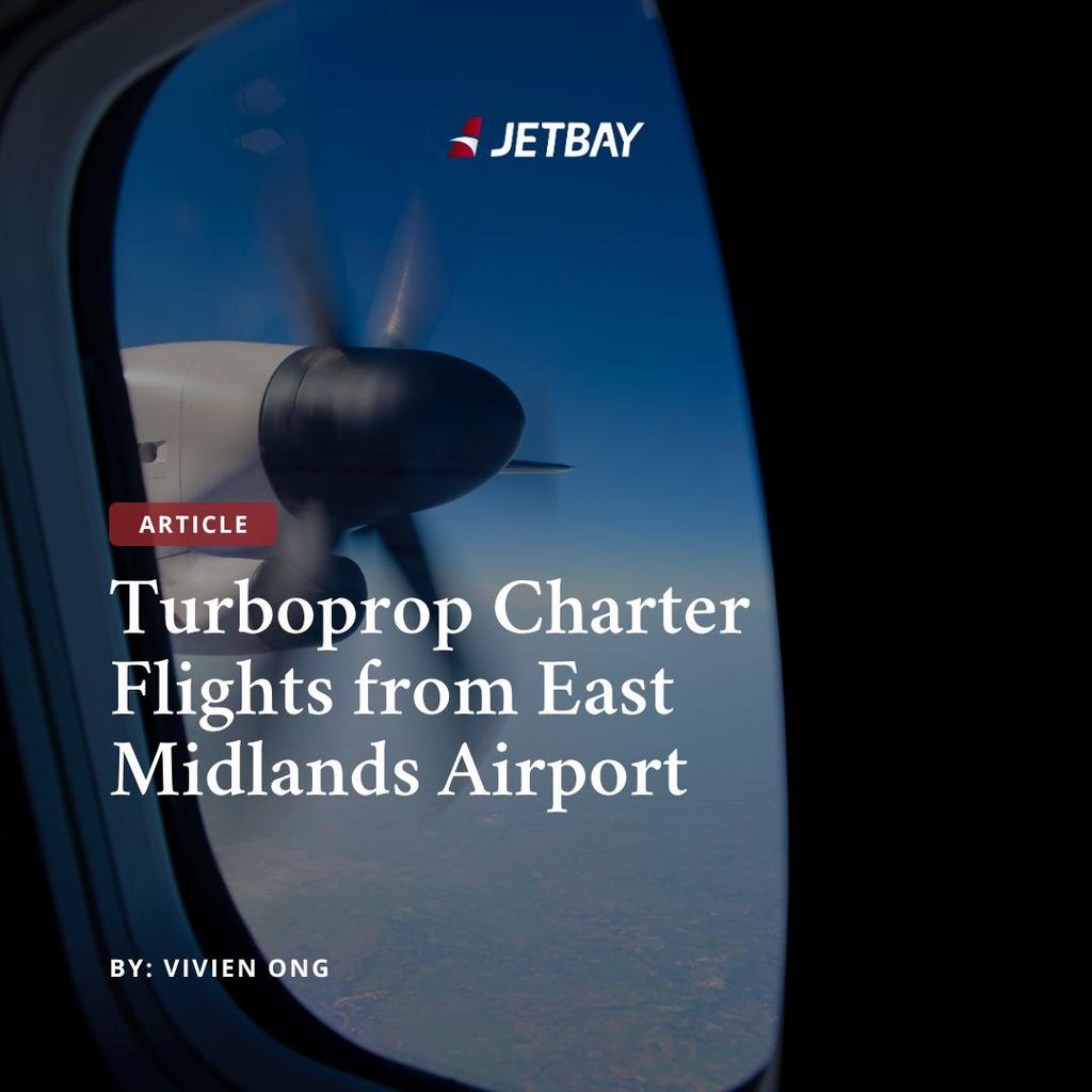 Turboprop Charter Flights from East Midlands Airport (EGNX)