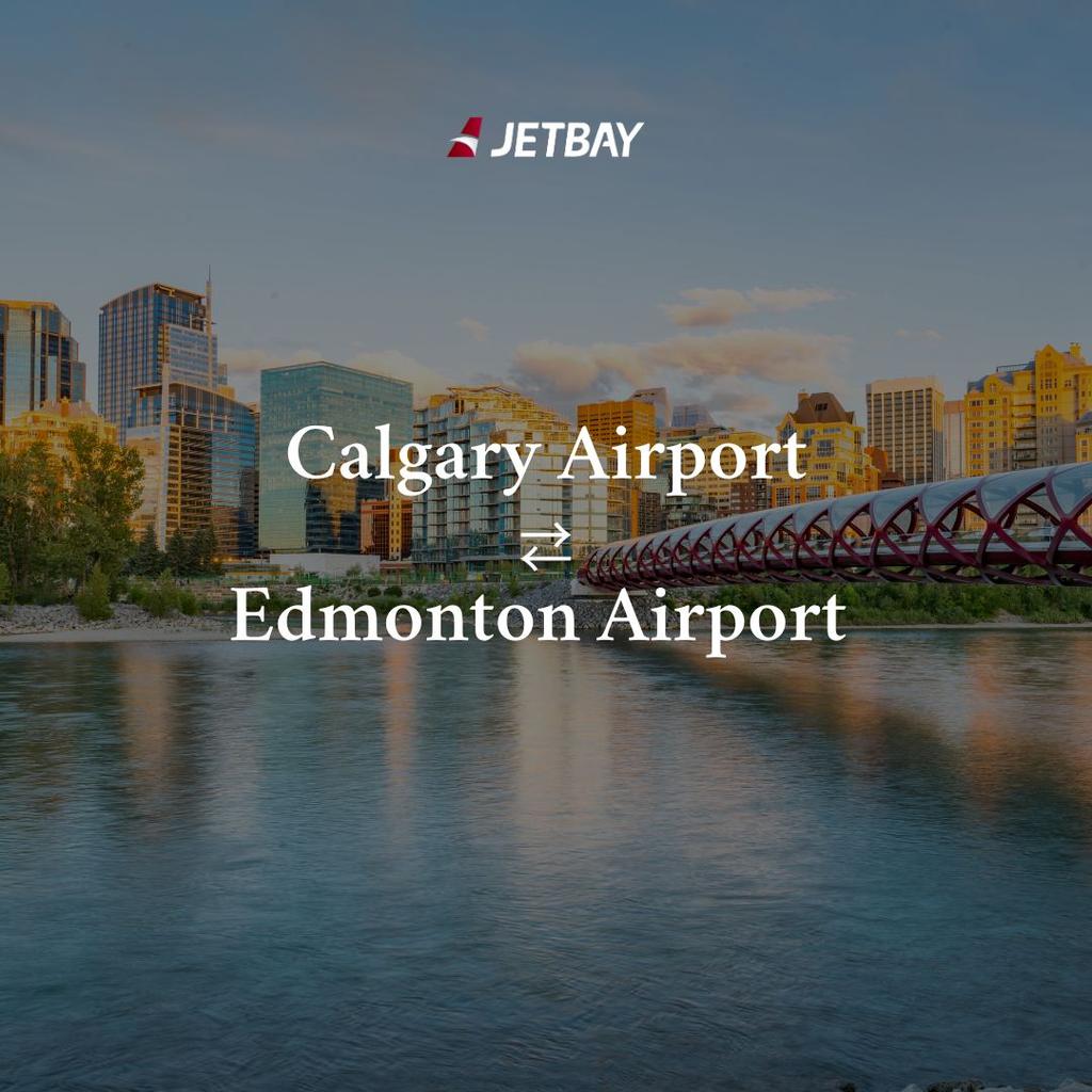 Private Jet from Calgary to Edmonton (CYYC-CYEG)