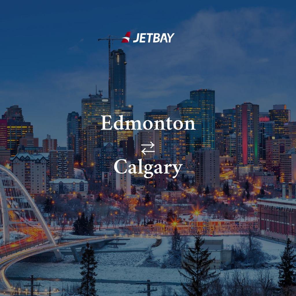 Private Jet from Edmonton to Calgary
