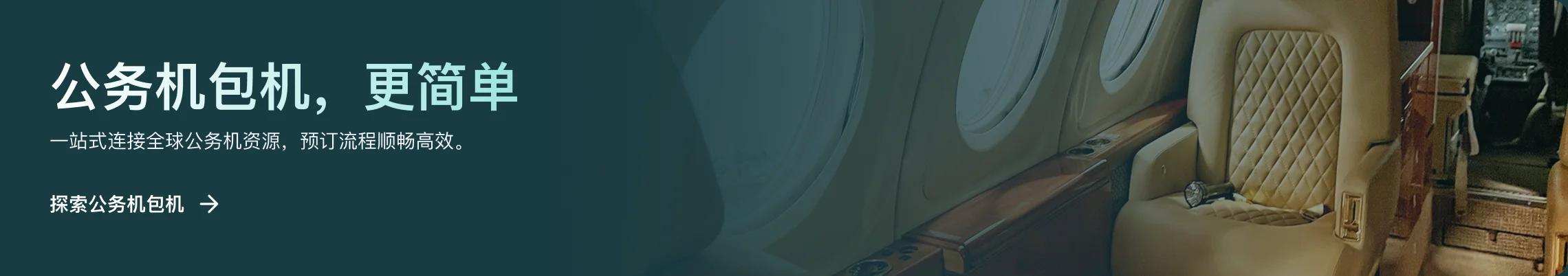 奢华私人飞机客舱内饰，配备真皮座椅和抛光木质装饰