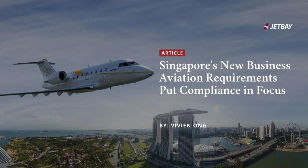 singapore skyline for private jet travelers
