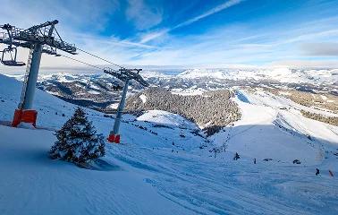 Private jet route from Santa Ana to Vail