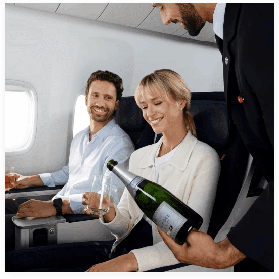 Travel Comfortably with Premium Seating and Service
