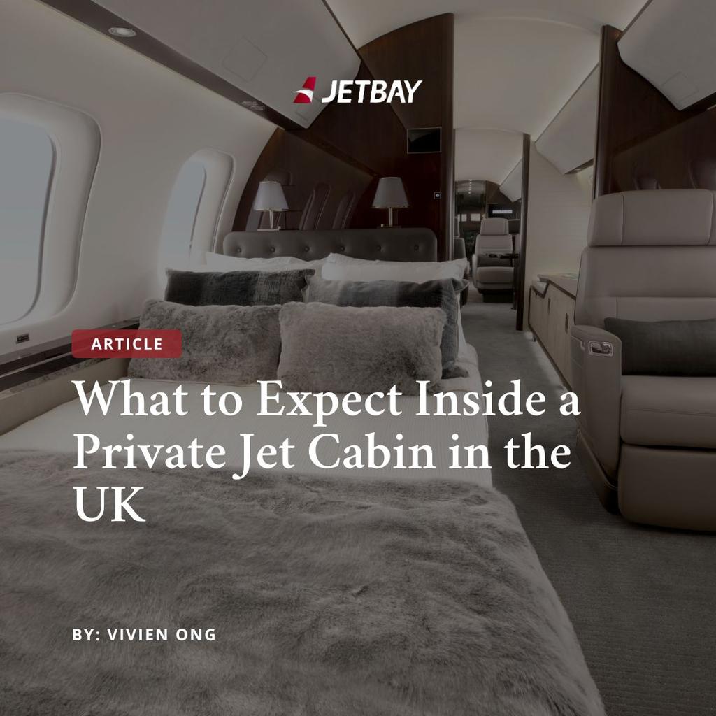 What to Expect Inside a Private Jet Cabin in the UK