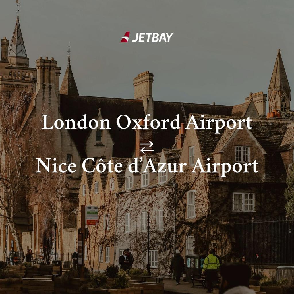 Private Jet from London Oxford to Nice (EGTK → NCE)