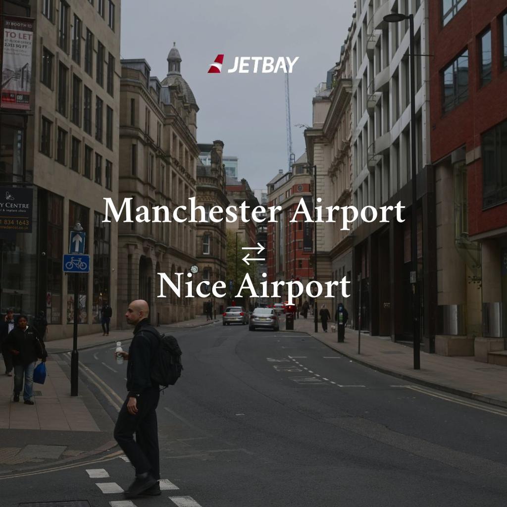 Manchester to Nice Private Jet Charter (EGCC → LFMN)