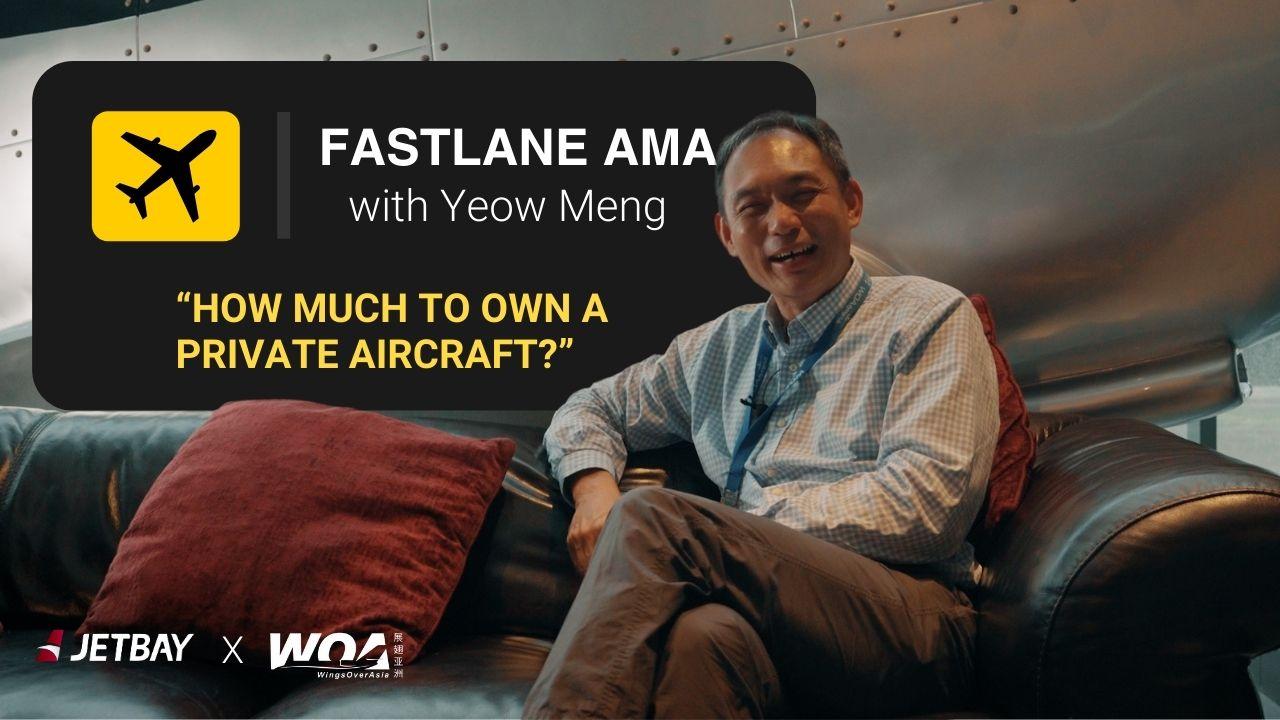 WingsOverAsia Founder on Aircraft Ownership and Cost of Flying Private in Singapore | Fastlane AMA